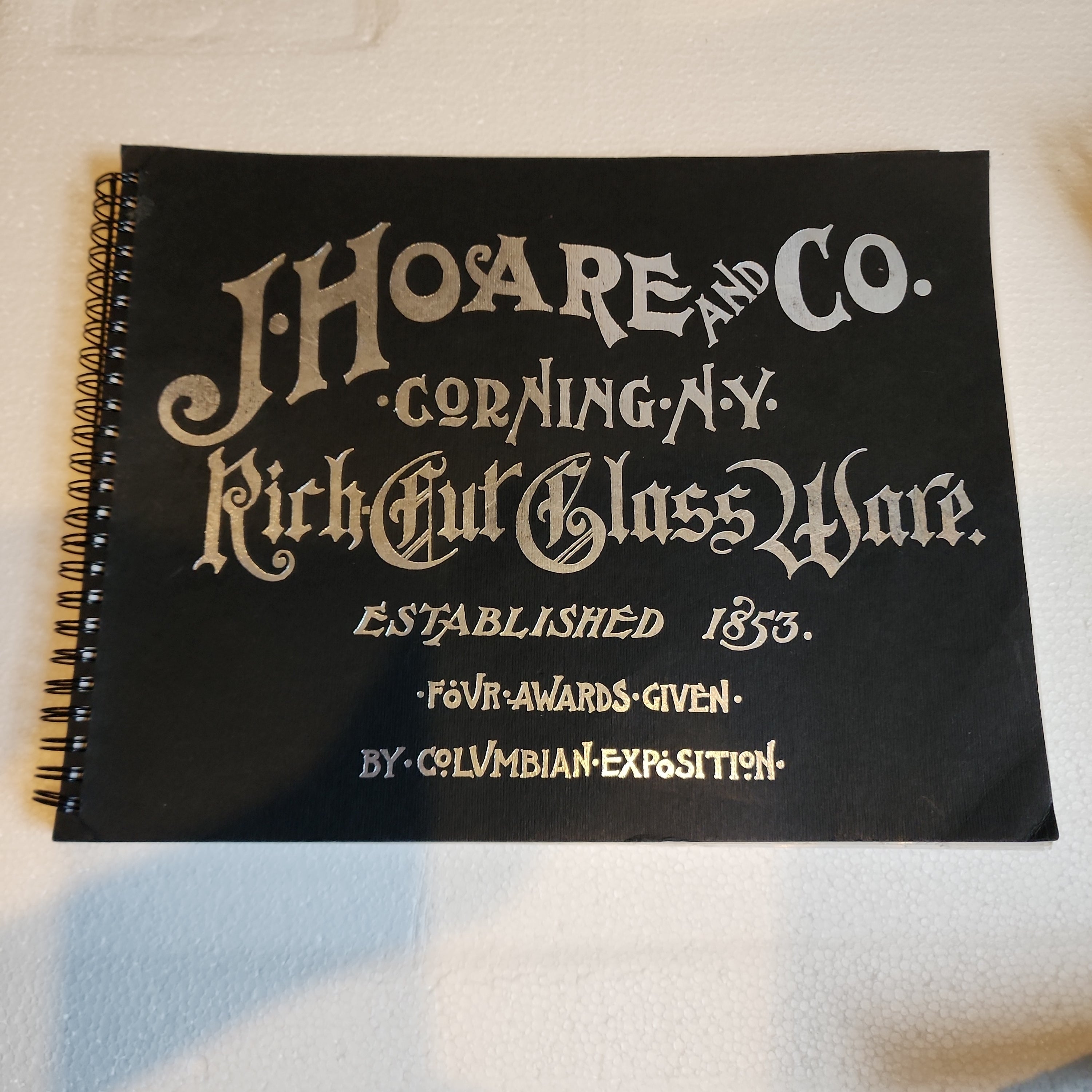 J.Hoare ACGA cut glass Catalog ABP O'Rourke Crystal Awards & Gifts
