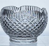 Hand Cut 34% lead crystal bowl signed Tipperary