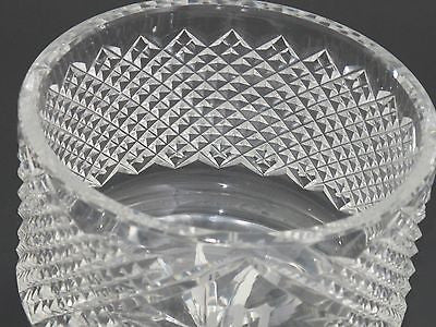 Hand cut lead  Crystal bowl, Can be customized glass M - O'Rourke crystal awards & gifts abp cut glass