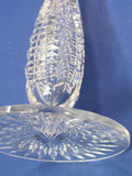 Candlestick American Brilliant Period hand Cut Glass Antique Tear drop