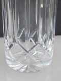 Hand Cut 24% lead crystal 11.75" VASE Poland