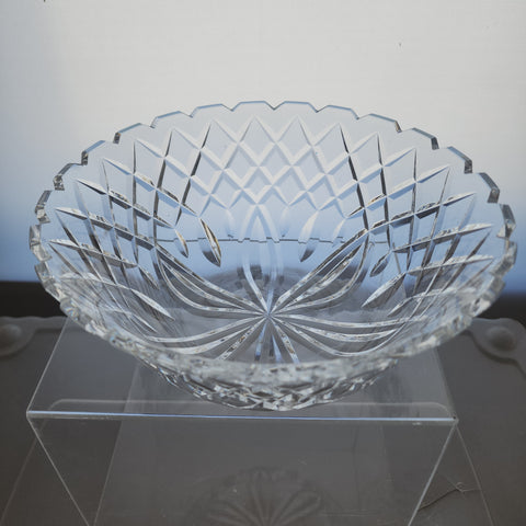 Signed Waterford CRYSTAL bowl