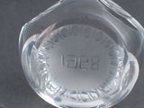 cut Glass hand made paperweight signed Cristallerie Lorraine France 1968 auction