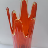 Amberinea swung glass vase