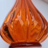 Amberinea swung glass vase