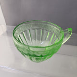 Depression Glass Jeannette Adam cups 4 piece