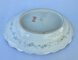 Limoges France Elite works oval bowl CR