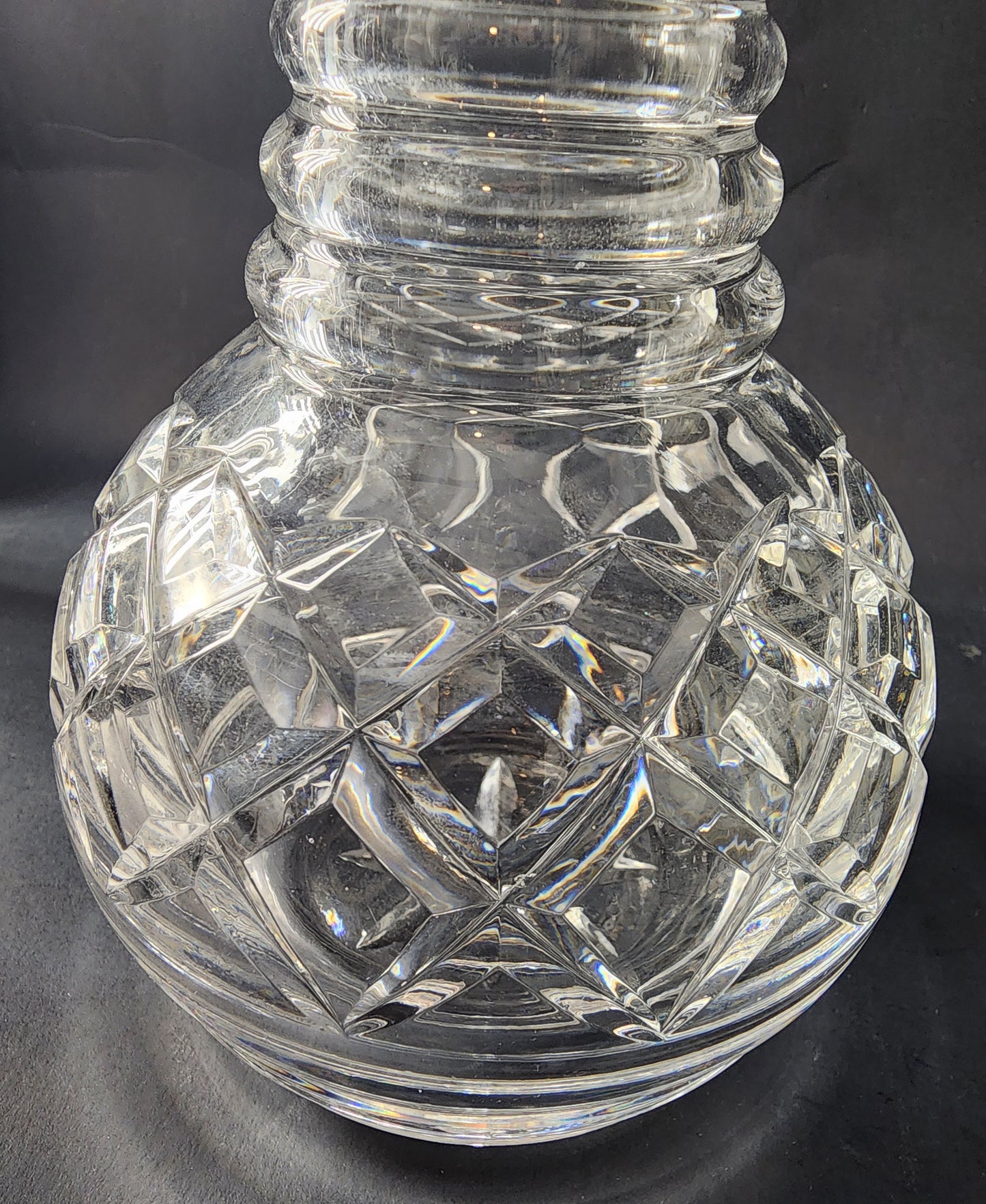 Signed Waterford glass carafe