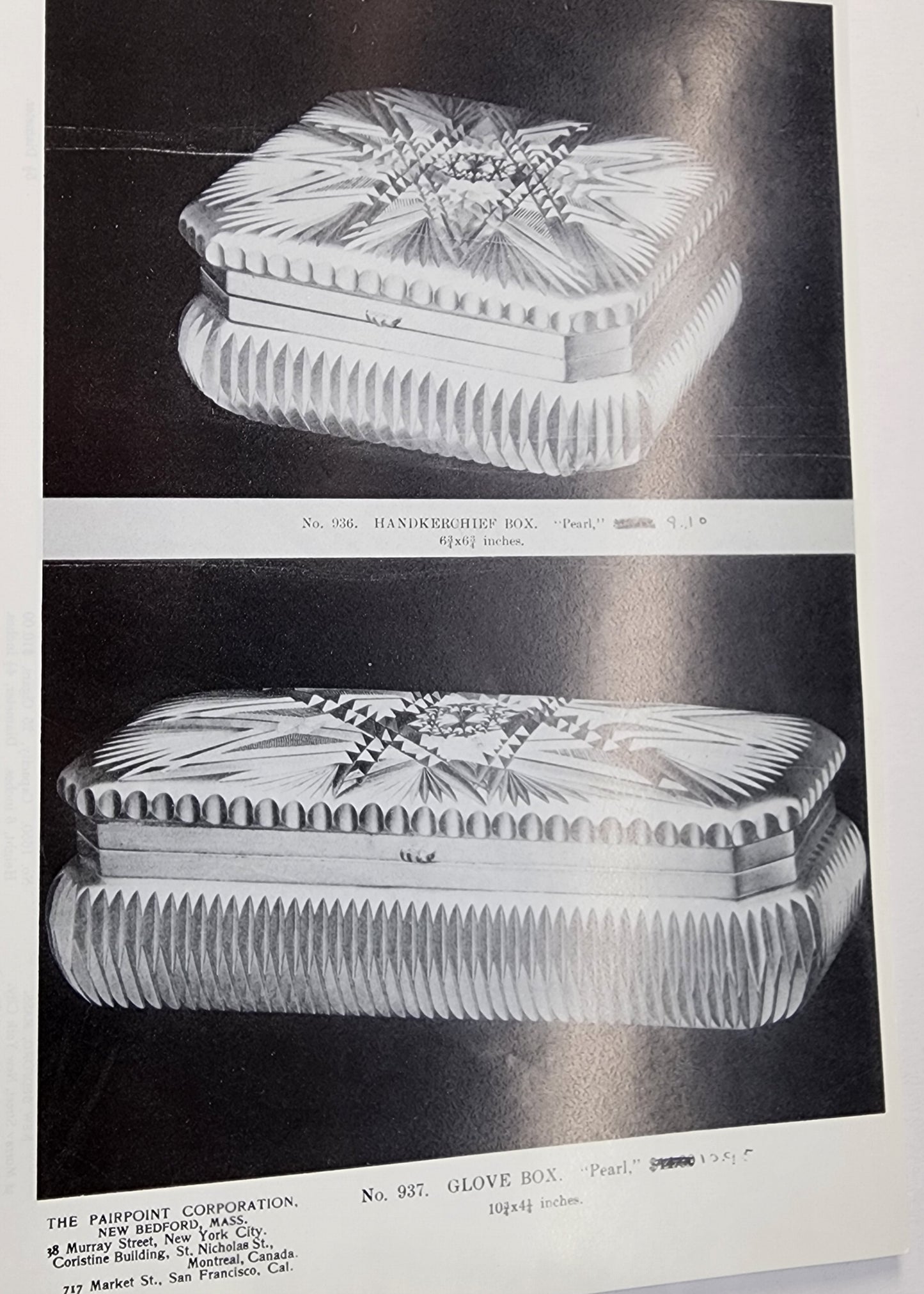 Pairpoint Corporation glass Catalog ABP O'Rourke Crystal Awards & Gifts