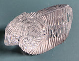 Signed Waterford crystal Ram paperweight