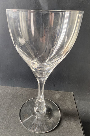 Fostoria Chapel Bells 888 pattern cut glass goblet