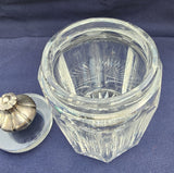 Hawkes  American Brilliant Period hand Cut mouth blown blank jar