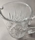 Signed Waterford Hand Cut crystal Lismore pitcher Irish Crystal