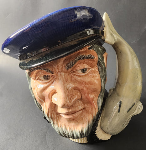 Capt Ahab Royal Daulton D6000 Character jug