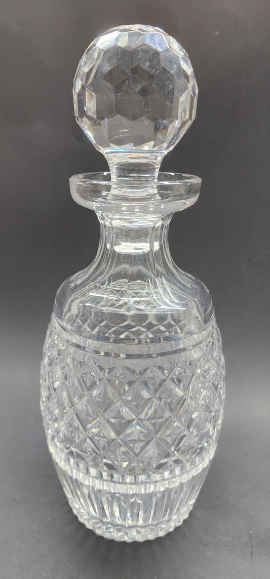 Signed Waterford glass Hand Cut Castletown decanter Irish Crystal