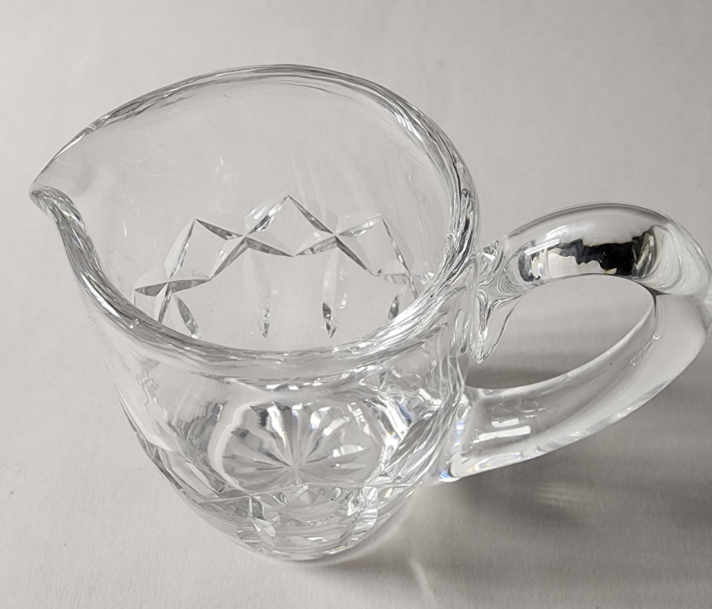 Signed Waterford crystal creamer