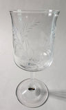 Lenox Cut glass LC1wine Crystal  Made in USA Mt Pleasant PA mouth blown