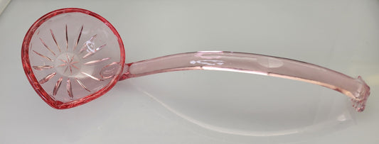 CUT GLASS Punch lathel pink