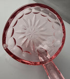 CUT GLASS Punch lathel pink #10