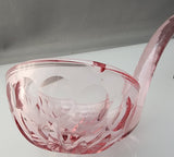 CUT GLASS Punch lathel pink #10