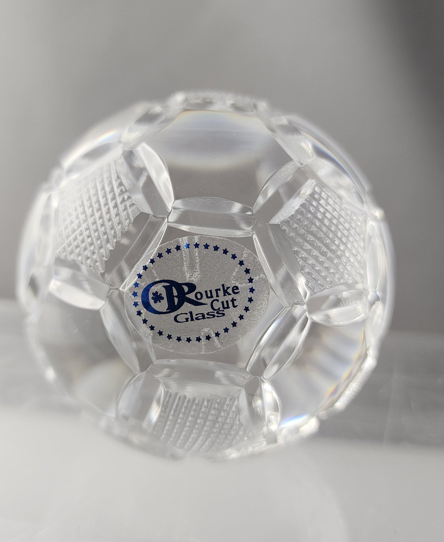 Crystal soccer ball