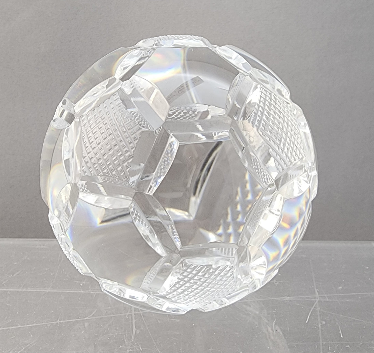 Crystal soccer ball