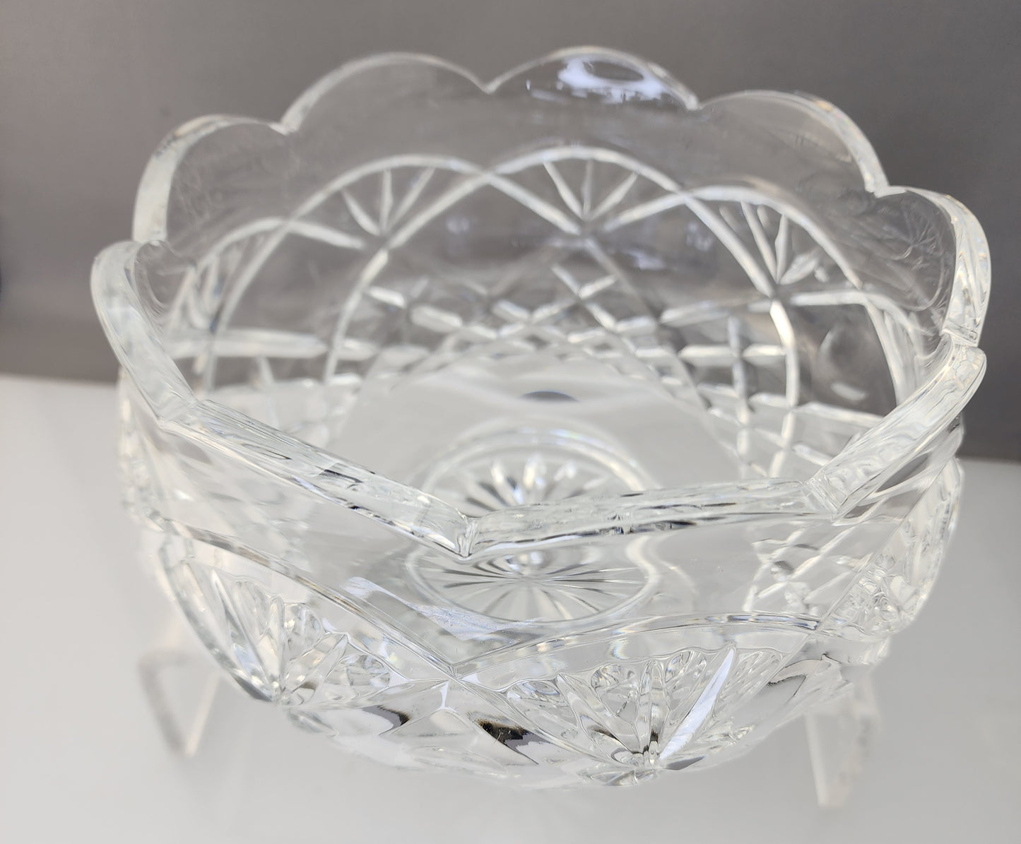 Signed Waterford CRYSTAL bowl b16