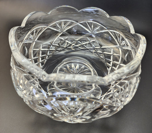 Signed Waterford CRYSTAL bowl b16