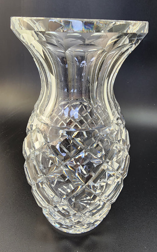 Signed Waterford crystal vase v16