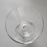 Steuben air twist cocktail glass