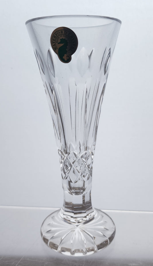 Signed Waterford crystal vase 6.5"