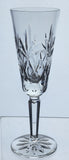 Pair Lenox Cut glass Charleston flute Crystal