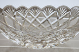 Cut Glass oval dish Antique