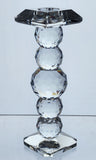 Swarovski crystal candle stick signed