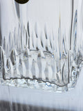 Cut glass square Crystal decanter