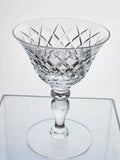 Signed Hawkes ABP Delft Diamond American Brilliant Period hand Cut sherbet