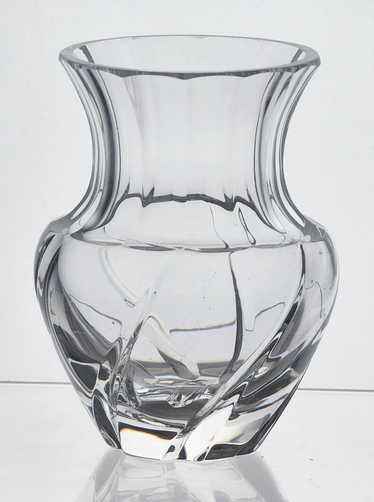 Posey cut GLASS VASE