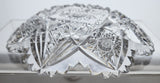 ABP cut glass  dish antique crystal d241