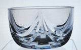 Crystal bowl hand cut glass mouth blown Alantas