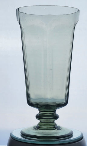 Lenox Green Antique pattern beverage lead Crystal Made in USA