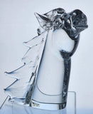 Glass Horse head sculpture V Nason Italy