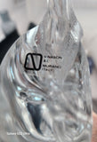 Glass Horse head sculpture V Nason Italy