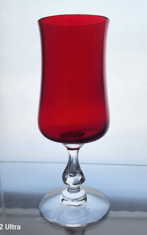 Fostoria glass Distincton red wine