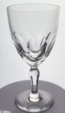 Orrefors Swedish petal wine glass signed,