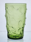 Bryce El Rancho glass olive green drink glass