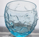 Bryce El Rancho glass cerulean blue rock glass