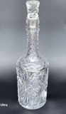 American Brilliant Period Cut Glass decanter, Antique  ABP