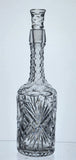 American Brilliant Period Cut Glass decanter, Antique  ABP