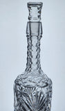 American Brilliant Period Cut Glass decanter, Antique  ABP