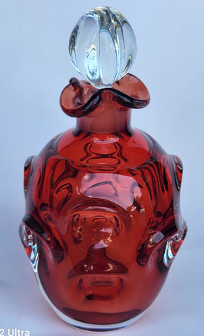 Sommers Ruby red Glass decanters